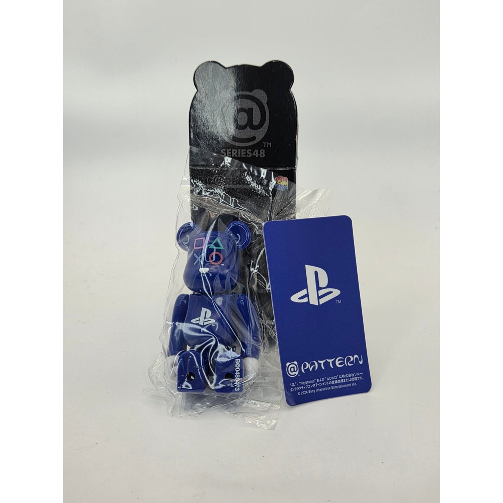 Medicom Toy Bearbrick Series 48 Pattern PlayStation 100% Figure sealed 2024